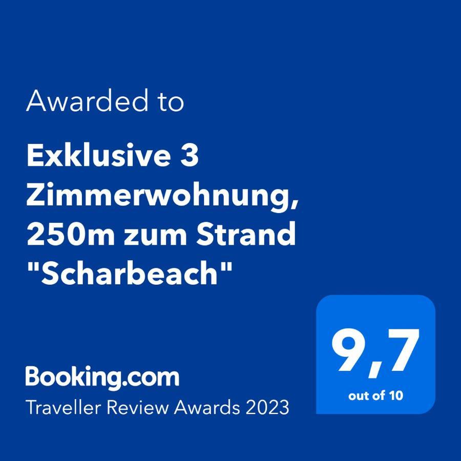 Meertraum Premium Wohnung Mit 3 Zimmern, 250M Zum Strand Шарбойтц Екстериор снимка